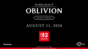 上古卷轴4湮没重制版Switch2定档8月11日 实体采用完整卡带 上古卷轴4湮没重制版Switch2定档8月11日 实体采用完整卡带